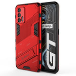 Punk Armor 2 in 1 PC + custodia antiurto in TPU con supporto invisibile, For OPPO Realme GT 5G, For Xiaomi Redmi Note 10