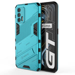 Punk Armor 2 in 1 PC + custodia antiurto in TPU con supporto invisibile, For OPPO Realme GT 5G, For Xiaomi Redmi Note 10