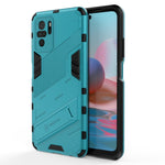 Punk Armor 2 in 1 PC + custodia antiurto in TPU con supporto invisibile, For OPPO Realme GT 5G, For Xiaomi Redmi Note 10