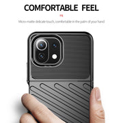 Custodia morbida protettiva in TPU antiurto Thunderbolt, For Xiaomi Mi 10 Pro, For Xiaomi Mi 11 Lite, For OnePlus 9R