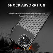 Custodia morbida protettiva in TPU antiurto Thunderbolt, For Xiaomi Mi 10 Pro, For Xiaomi Mi 11 Lite, For OnePlus 9R
