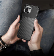 Custodia morbida protettiva in TPU antiurto Thunderbolt, For Xiaomi Mi 10 Pro, For Xiaomi Mi 11 Lite, For OnePlus 9R
