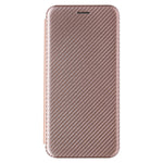 Struttura in fibra di carbonio Flip orizzontale magnetico Custodia in pelle TPU + PC + PU con slot per schede, For OPPO A94 4G / F19 Pro / Reno5 F, For ZTE nubia Red Magic 6 / 6 Pro, For OPPO Realme GT 5G, For Oukitel C22