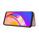 Struttura in fibra di carbonio Flip orizzontale magnetico Custodia in pelle TPU + PC + PU con slot per schede, For OPPO A94 4G / F19 Pro / Reno5 F, For ZTE nubia Red Magic 6 / 6 Pro, For OPPO Realme GT 5G, For Oukitel C22