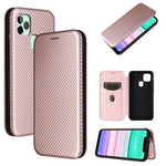 Struttura in fibra di carbonio Flip orizzontale magnetico Custodia in pelle TPU + PC + PU con slot per schede, For OPPO A94 4G / F19 Pro / Reno5 F, For ZTE nubia Red Magic 6 / 6 Pro, For OPPO Realme GT 5G, For Oukitel C22