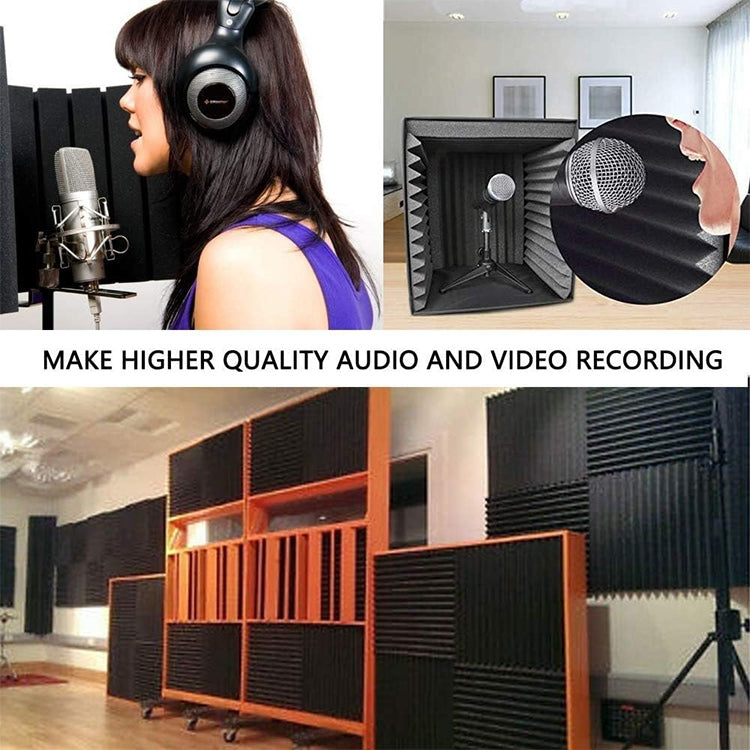 Mushroom Head Style Studio di registrazione Tamburo Sala video Isolamento acustico Silenziatore Cotone, 6 PCS, 10 PCS, 12 PCS, 20 PCS, 24 PCS