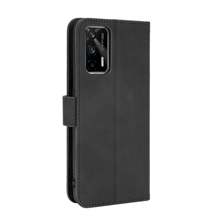 Tinta unita Skin Feel Fibbia magnetica Flip orizzontale Custodia in pelle PU con supporto e slot per schede e portafoglio, For OPPO Realme GT 5G