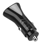 YSY-313PD20W QC3.0 USB + PD 20W USB-C / Tipo-C Caricatore per auto a ricarica rapida con doppia porta a triangolo, Car Charger