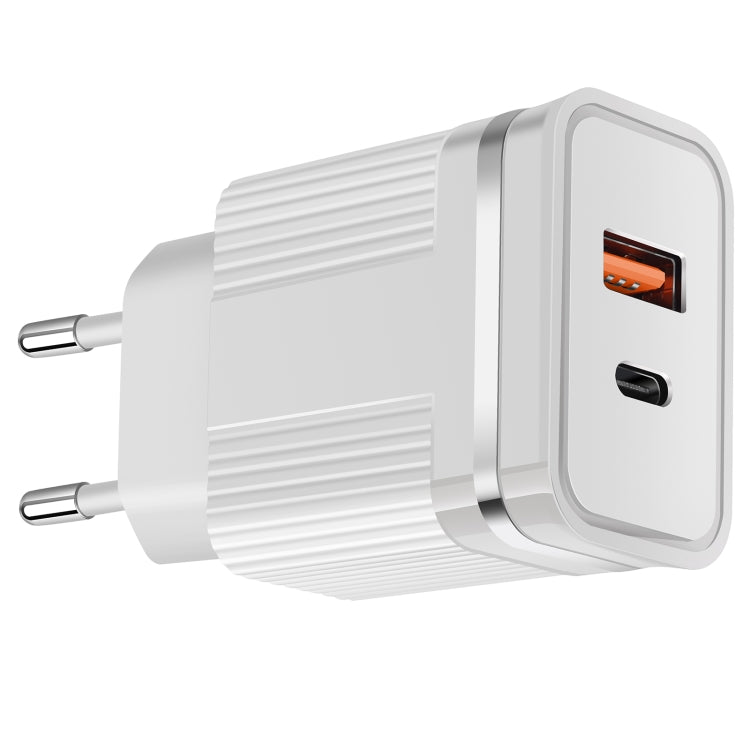 Caricabatterie da viaggio doppia porta USB e USB-C