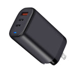 Caricabatterie da viaggio 65W USB + Dual USB-C con LED