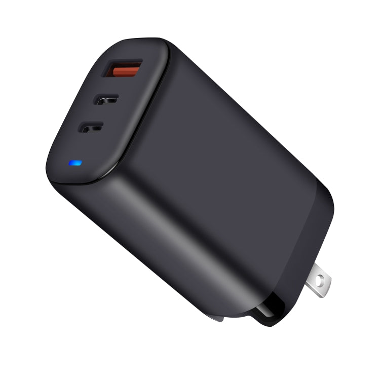 Caricabatterie da viaggio 65W USB + Dual USB-C con LED