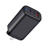 Caricabatterie da viaggio 65W USB + Dual USB-C con LED
