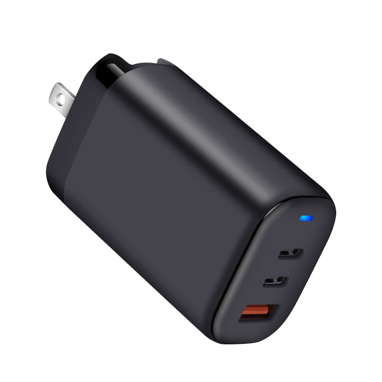 Caricabatterie da viaggio 65W USB + Dual USB-C con LED