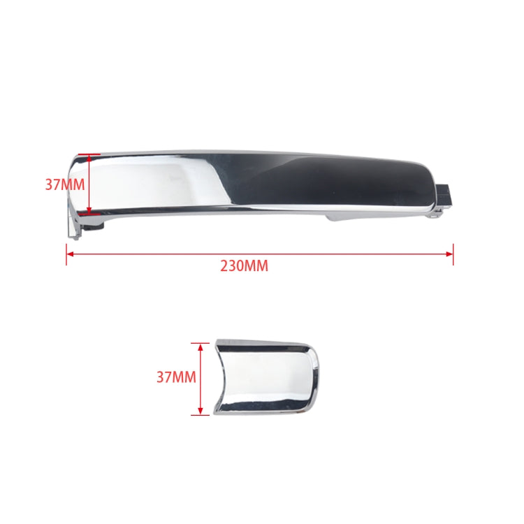 A5404-02 Maniglia esterna per porta auto 80646-CA000 per Nissan, A5404-02