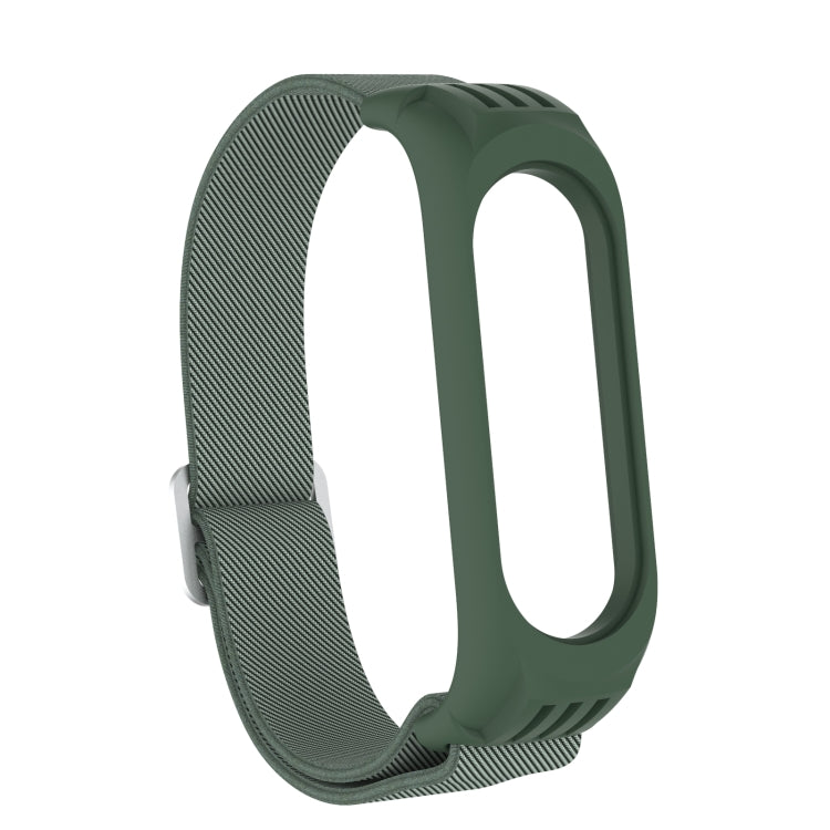 Per Xiaomi Mi Band 3/4/5 Twill Cinturino elastico di ricambio con fibbia a forma di 8