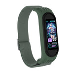 Per Xiaomi Mi Band 3/4/5 Twill Cinturino elastico di ricambio con fibbia a forma di 8
