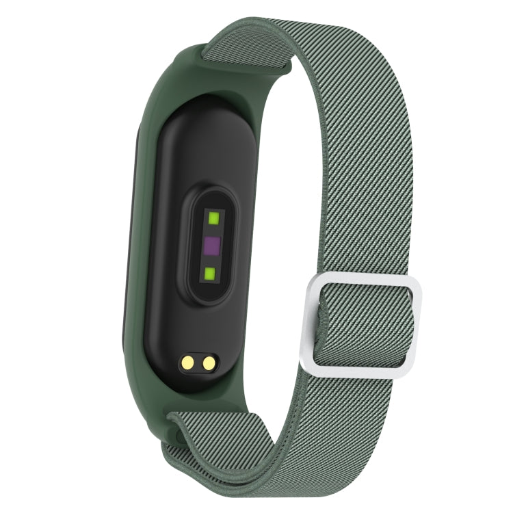 Per Xiaomi Mi Band 3/4/5 Twill Cinturino elastico di ricambio con fibbia a forma di 8