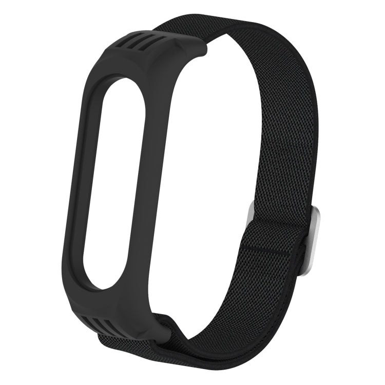 Per Xiaomi Mi Band 3/4/5 Twill Cinturino elastico di ricambio con fibbia a forma di 8