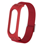Per Xiaomi Mi Band 3/4/5 Twill Cinturino elastico di ricambio con fibbia a forma di 8