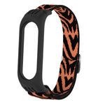 Per Xiaomi Mi Band 3/4/5 Twill Cinturino elastico di ricambio con fibbia a forma di 8