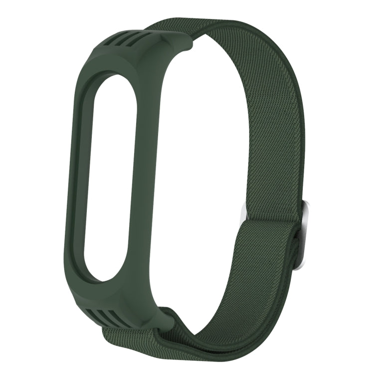 Per Xiaomi Mi Band 3/4/5 Twill Cinturino elastico di ricambio con fibbia a forma di 8