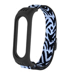 Per Xiaomi Mi Band 3/4/5 Twill Cinturino elastico di ricambio con fibbia a forma di 8