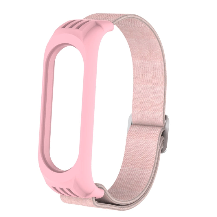Per Xiaomi Mi Band 3/4/5 Twill Cinturino elastico di ricambio con fibbia a forma di 8
