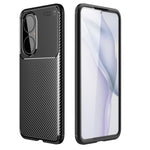 Custodia in TPU antiurto con trama in fibra di carbonio, For Asus ROG Phone 5, For Huawei P50 Pro, For Huawei P50, For OPPO F19 Pro+ 5G