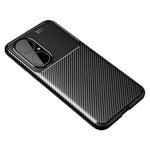 Custodia in TPU antiurto con trama in fibra di carbonio, For Asus ROG Phone 5, For Huawei P50 Pro, For Huawei P50, For OPPO F19 Pro+ 5G