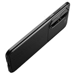 Custodia in TPU antiurto con trama in fibra di carbonio, For Asus ROG Phone 5, For Huawei P50 Pro, For Huawei P50, For OPPO F19 Pro+ 5G