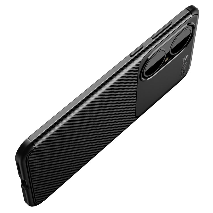 Custodia in TPU antiurto con trama in fibra di carbonio, For Asus ROG Phone 5, For Huawei P50 Pro, For Huawei P50, For OPPO F19 Pro+ 5G