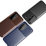 Custodia in TPU antiurto con trama in fibra di carbonio, For Asus ROG Phone 5, For Huawei P50 Pro, For Huawei P50, For OPPO F19 Pro+ 5G