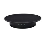 Giradischi girevole elettrico USB da 20 cm Espositore per giradischi per riprese video Giradischi per fotografia, carico: 8 kg, 20cm(Black Velvet), 20cm (White Base Black Velvet), 20cm (White Base White Velvet)