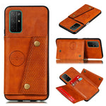 Custodia portafoglio magnetica con slot carte per smartphone comp