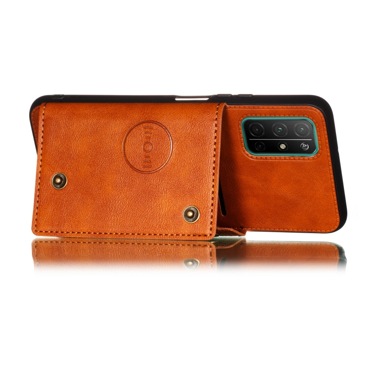 Custodia portafoglio magnetica con slot carte per smartphone comp