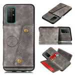 Custodia portafoglio magnetica con slot carte per smartphone comp