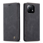 CaseMe 013 Custodia multifunzionale orizzontale in pelle con flip con supporto, slot per schede e portafoglio, For Xiaomi Mi 11
