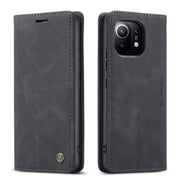 CaseMe 013 Custodia multifunzionale orizzontale in pelle con flip con supporto, slot per schede e portafoglio, For Xiaomi Mi 11
