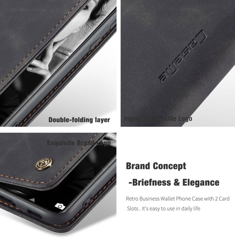 CaseMe 013 Custodia multifunzionale orizzontale in pelle con flip con supporto, slot per schede e portafoglio, For Xiaomi Mi 11