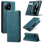 CaseMe 013 Custodia multifunzionale orizzontale in pelle con flip con supporto, slot per schede e portafoglio, For Xiaomi Mi 11