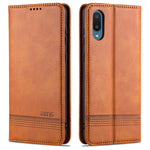 Custodia portafoglio in pelle per Samsung Galaxy M02