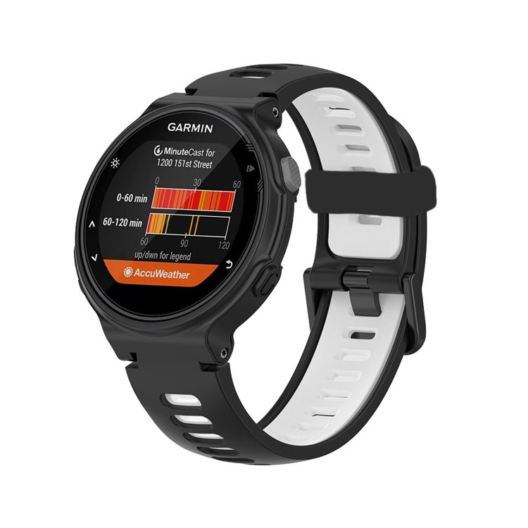 Per cinturino di ricambio in silicone bicolore Garmin Forerunner 735/235
