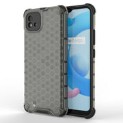 Custodia TPU antiurto con design a nido d'ape per Realme C20