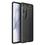 Custodia antiurto in TPU con texture Litchi, For Huawei P50, For Huawei P50 Pro, For OPPO F19 Pro+ 5G