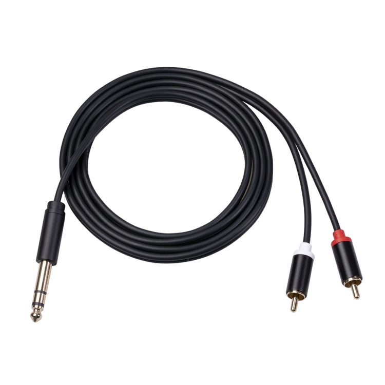 Cavo audio stereo 6,35 mm a doppio RCA maschio 1,5-5 metri