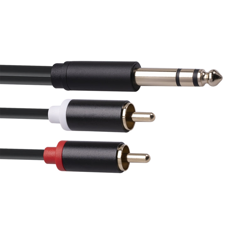 Cavo audio stereo 6,35 mm a doppio RCA maschio 1,5-5 metri