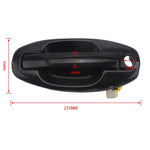 4 PZ A5875 Maniglia esterna per porta auto 8265/6026000 per Hyundai Santa Fe 2001-2006, A5875