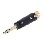Adattatore audio maschio 6,35 mm a XLR femmina