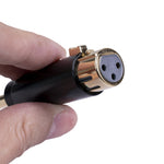 Adattatore audio maschio 6,35 mm a XLR femmina