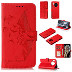 Custodia portafoglio in pelle con slot carte per Redmi Note 8 Pro